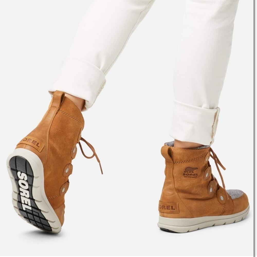 Sorel Explorer Joan Winter Boot in Camel Brown Women’s Size 6 - Picture 14 of 14